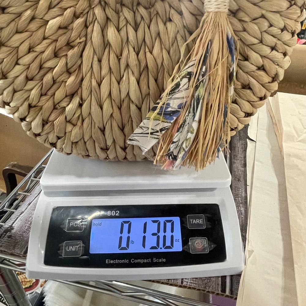 J. Jill Natural Woven Tote with Tassel - Picture 12 of 13